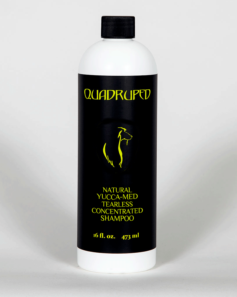 Quadruped Pet Care Yucca Med Tearless Shampoo